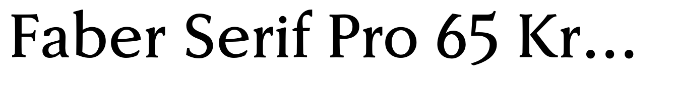 Faber Serif Pro 65 Kraeftig